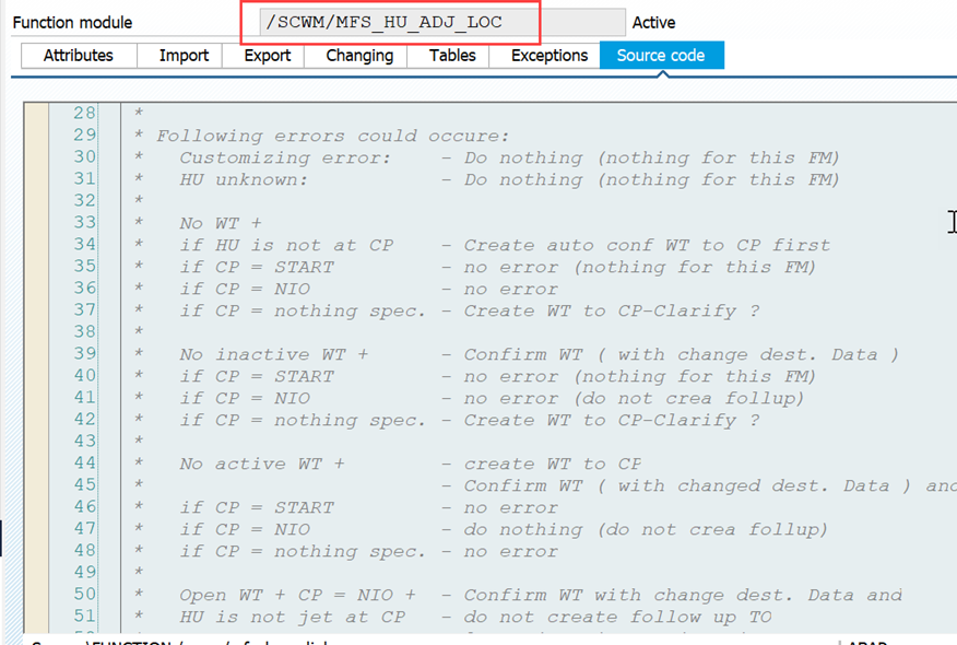 SAP EWM MFS identification point_21